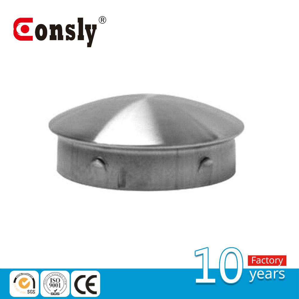 Stainless Steel Pipe Stoppers Domed Pipe Stoppers RAILING Handrail End Cap Cover v2a