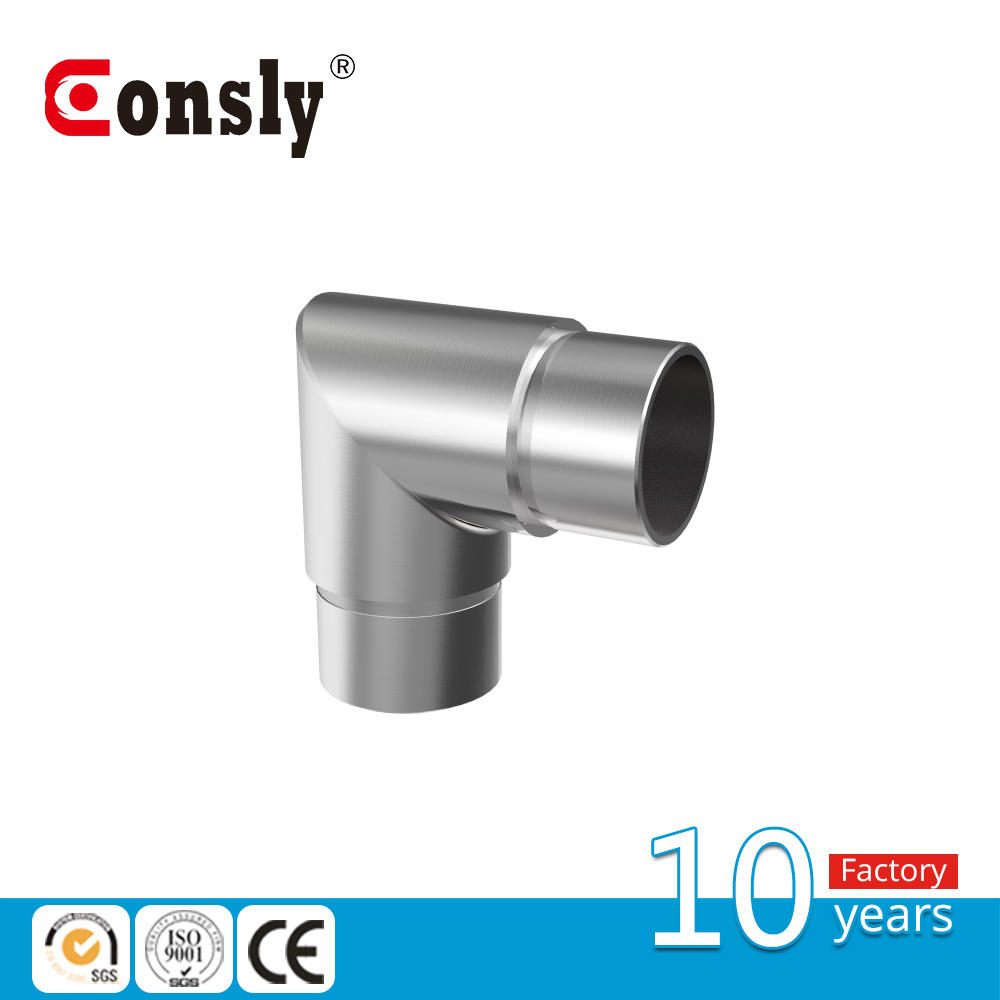 handrail Stainless steel handrail railing handrail tube connector elbow