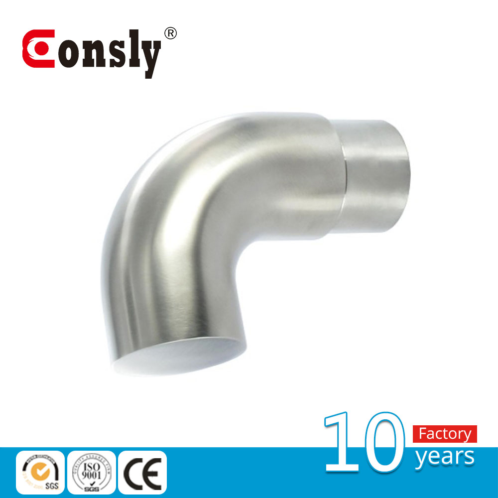 Handrail fittings SUS304 stainless steel elbow joint