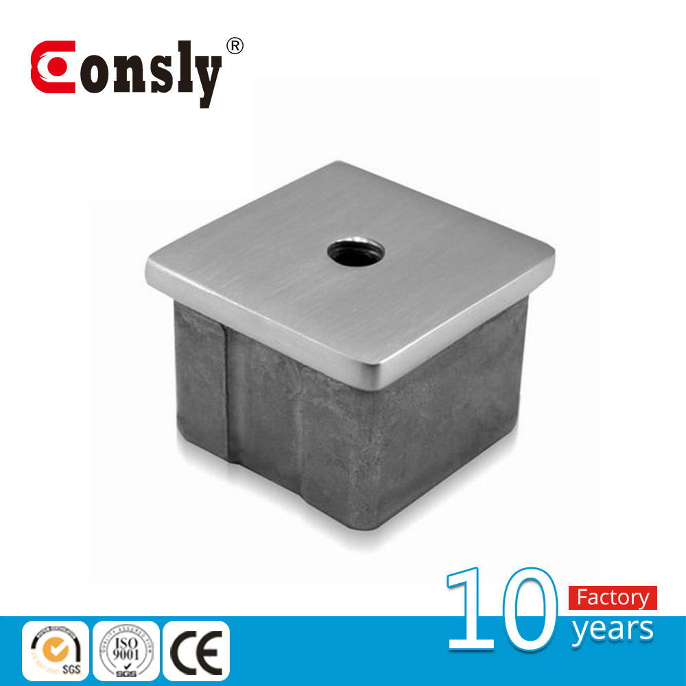 Stainless steel square base cap/square pipe cover